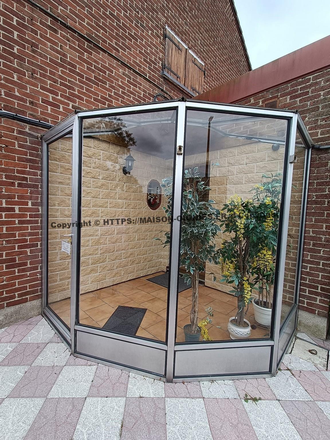 sas entrée véranda avant