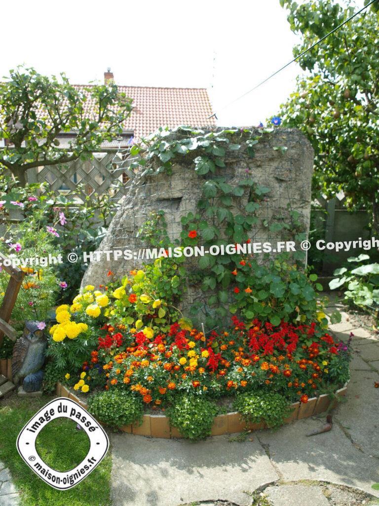 Ancienne façade fleurie