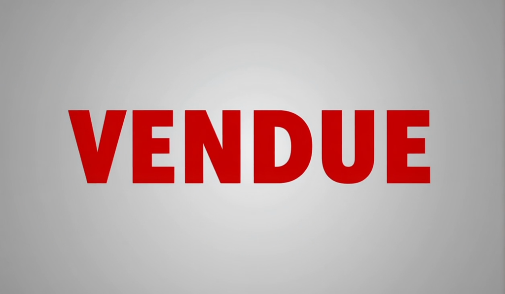Maison vendue